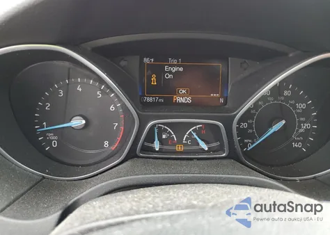 2017 Ford Focus Sel из США, поврежденный, VIN 1FADP3M28HL276131